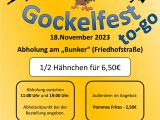Gockelfest to-go am 18.11.2023
